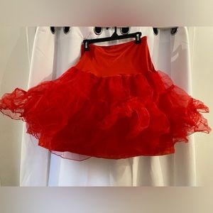 Grace Karin red crinoline size L